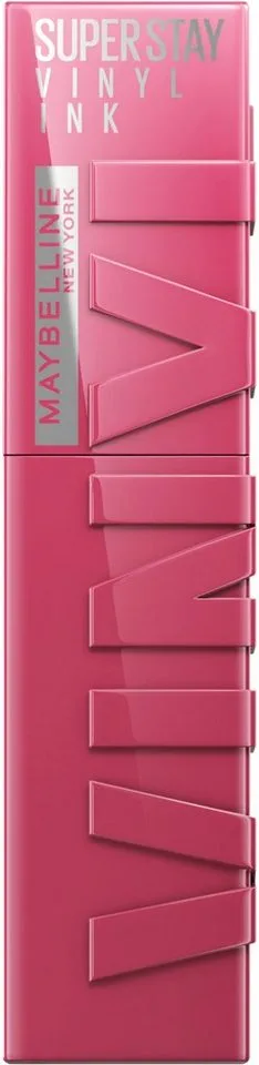 Lippenstift SUPER STAY VINYL INK, mit mattem Finish, flüssige Textur, bis zu 16h Halt van Maybelline in Roze – productfoto 5 van 5