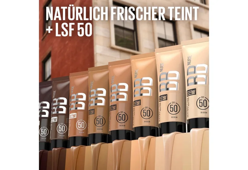 Make-up FIT ME! NUDE BB CREAM, mit Lichtschutzfaktor de Maybelline en Beige – photo du produit 4 sur 4