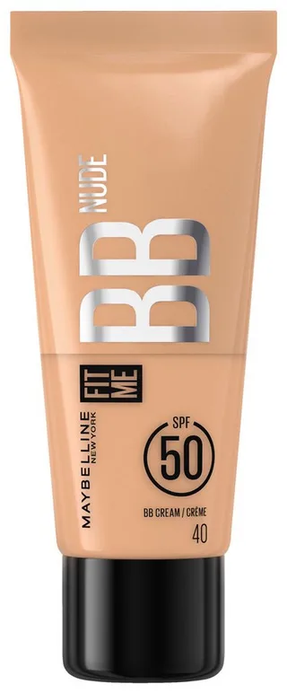 Make-up FIT ME! NUDE BB CREAM, mit Lichtschutzfaktor von Maybelline in Beige – Produktfoto 1 von 3