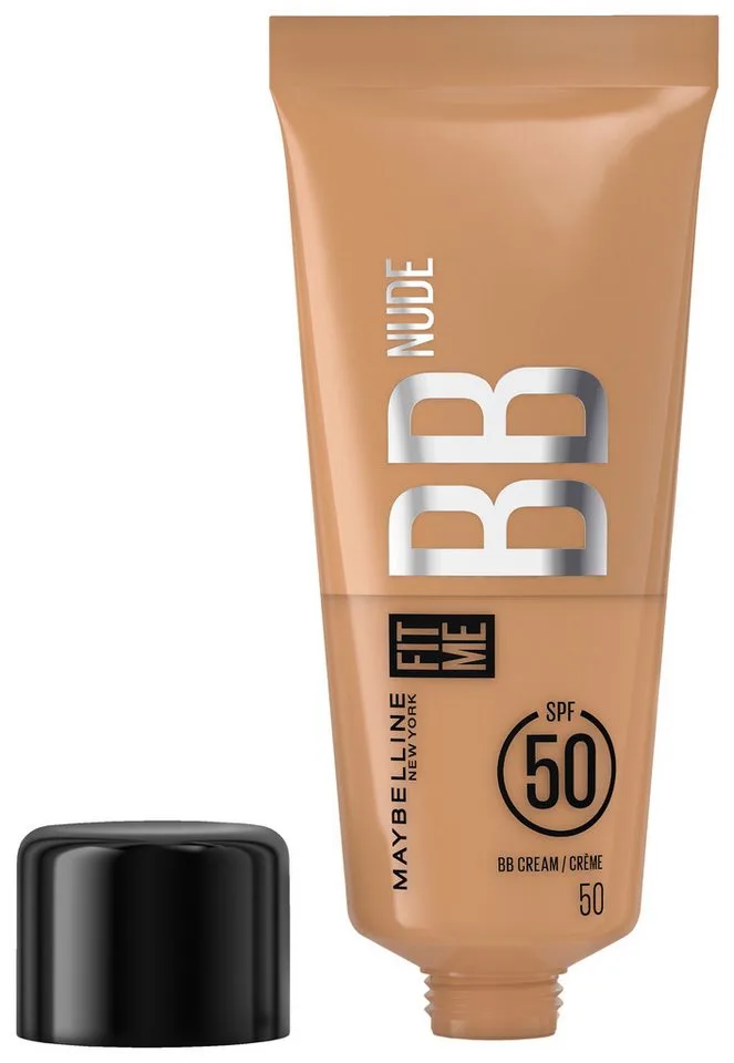 Make-up FIT ME! NUDE BB CREAM, mit Lichtschutzfaktor von Maybelline in Beige – Produktfoto 2 von 3