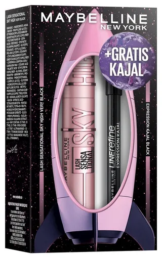 Make-up Set Maybelline New York Xmas Coffret Sky High + Expression Kajal fra Maybelline i Flerfarvet – produktbillede 1 af 4