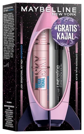 Make-up Set Maybelline New York Xmas Coffret Sky High + Expression Kajal fra Maybelline i Flerfarvet – produktbillede 1 af 4