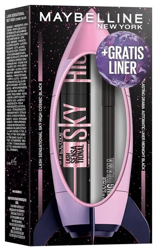 Make-up Set Maybelline NY Xmas Coffret Sky High + Lasting Drama Automatic Liner von Maybelline in Mehrfarbig – Produktfoto 1 von 4