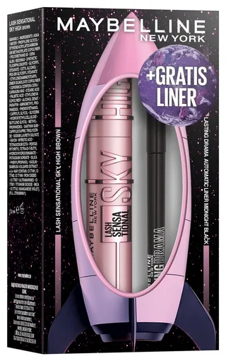 Make-up Set Maybelline NY Xmas Coffret Sky High + Lasting Drama Automatic Liner von Maybelline in Mehrfarbig – Produktfoto 1 von 5
