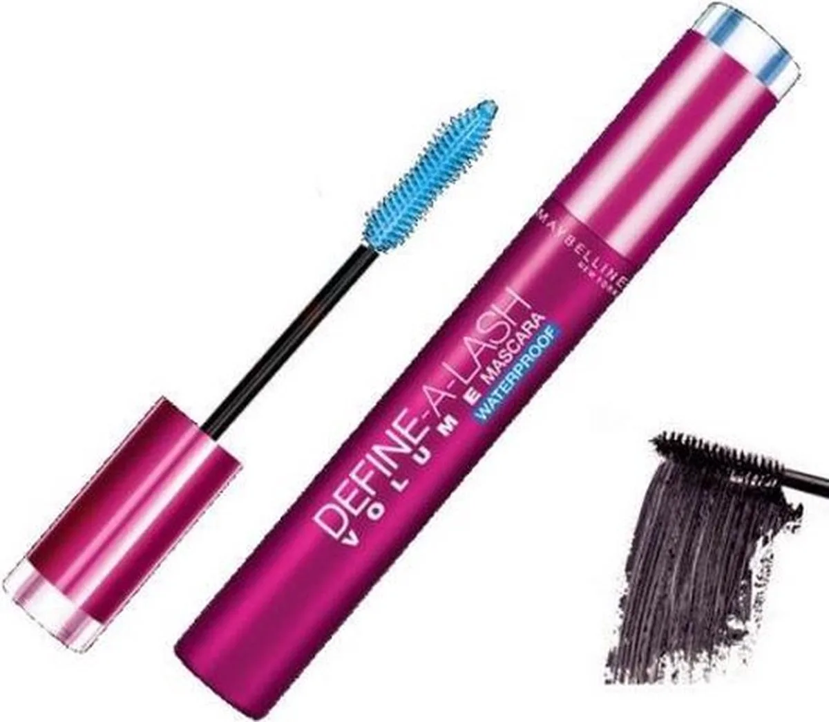 Mascara Define-A-Lash Volume Waterproof Mascara Extreme by Maybelline in Black – product photo