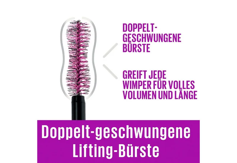 Mascara Falsies Lash Lift, mit wimpernverlängernden Fasern by Maybelline in Black – product photo 5 of 5
