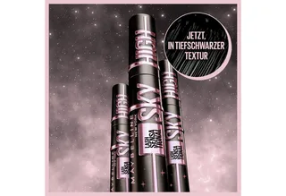 Mascara Lash Sensational Sky High DP, mit kosmisch schwarzem Effekt von Maybelline in Schwarz – Produktfoto 4 von 5