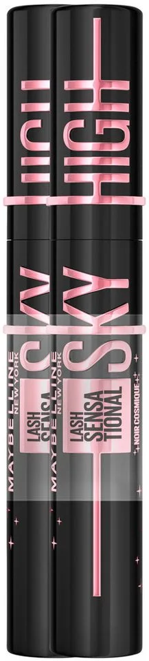 Mascara Lash Sensational Sky High DP, mit kosmisch schwarzem Effekt von Maybelline in Schwarz – Produktfoto 3 von 5