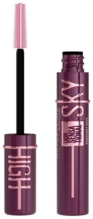 Mascara LASH SENSATIONAL SKY HIGH Waterproof, schafft volles Volumen und extreme Länge fra Maybelline i Lilla – produktbillede 1 af 2