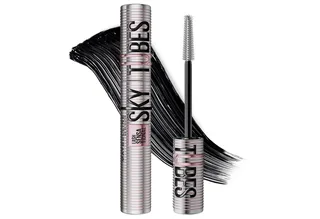 Mascara LASH SENSATIONAL SKY TUBES TUBING MASCARA, Wimper für Wimper ultimative Länge von Maybelline in Schwarz – Produktfoto 2 von 5