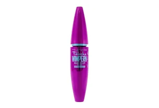 Mascara Volum‘ Express Falsche Wimpern Waterproof, mit patentierter Löffelbürste fra Maybelline i Sort – produktbillede 2 af 3