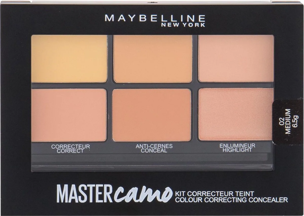 Master Camo Palette - 2 Medium - Concealer Palette van Maybelline in Meerkleurig – productfoto