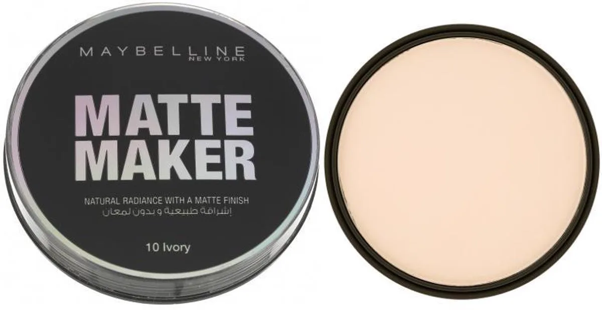 Matte Maker Mattifying Powder - 10 Classic Ivory de Maybelline en Ivoire – photo du produit