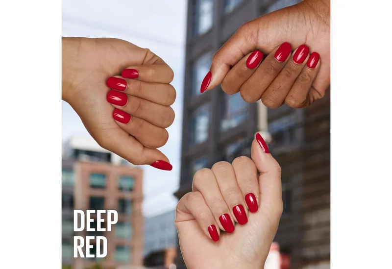 Nagellack SUPER STAY INK BONDER, glänzend van Maybelline in Rood – productfoto 3 van 3