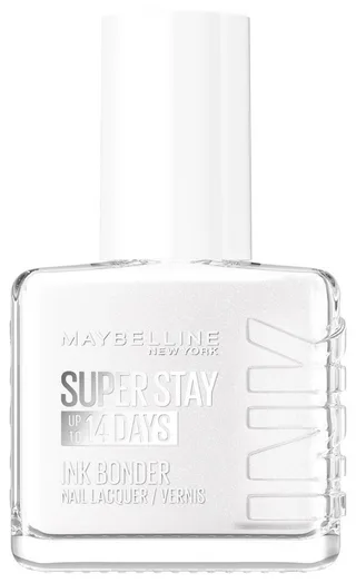 Nagellack SUPER STAY INK BONDER, glänzend fra Maybelline i Hvid – produktbillede 1 af 3