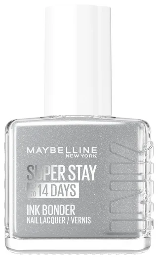 Nagellack SUPER STAY INK BONDER, glänzend de Maybelline en Argent – photo du produit 1 sur 3