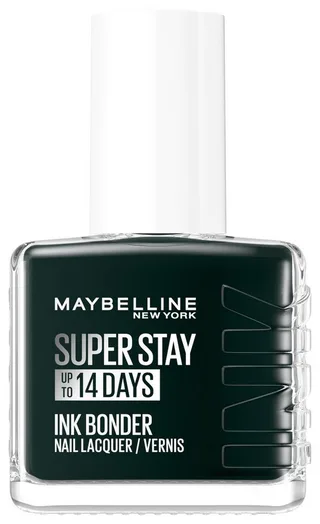 Nagellack SUPER STAY INK BONDER, glänzend von Maybelline in Schwarz – Produktfoto 1 von 3