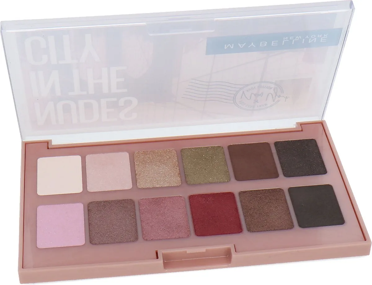 Oogschaduw Palette - Nudes In The City de Maybelline en Multicolore – photo du produit