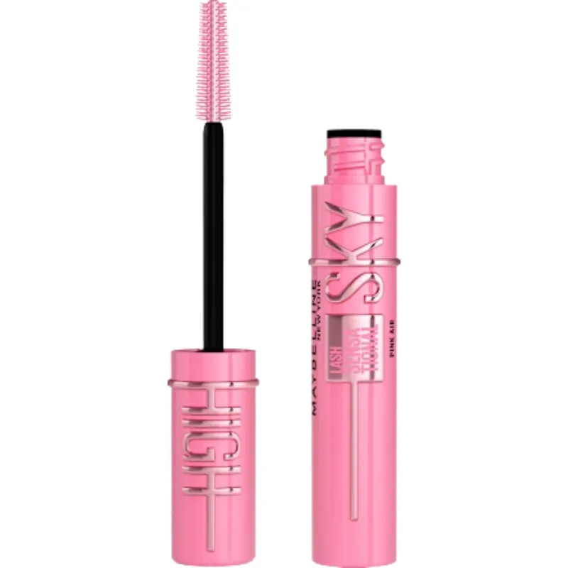 Pink Mascara für extrem lange Wimpern Lash Sensational de Maybelline – photo du produit