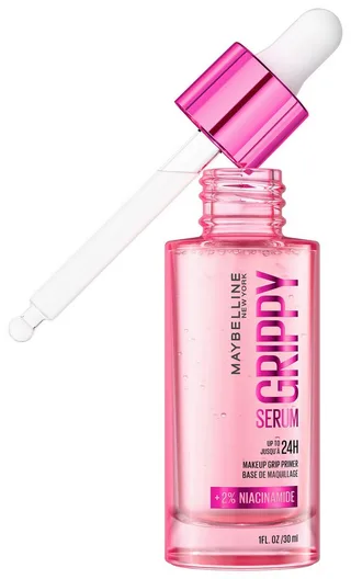 Primer GRIPPY SERUM PRIMER, vereint Serum und Primer in nur einem Produkt von Maybelline in Weiß – Produktfoto 1 von 5