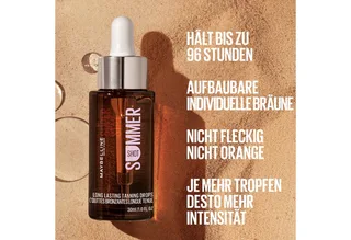Selbstbräunungscreme Maybelline New York Summer Shot Bronzing Drops de Maybelline en Blanc – photo du produit 3 sur 5