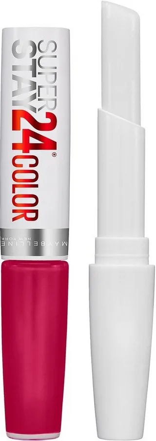 Super Stay 24H Color Smile Brighter Liquid Lipstick van Maybelline in Donkerrood, 5 g – productfoto 2 van 4