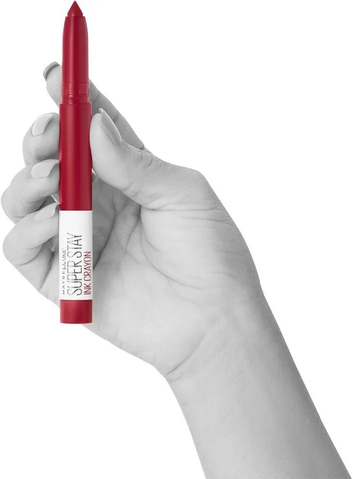 Super Stay Ink Crayon Lippenstift de Maybelline en Donkerrood, 1.5 g – photo du produit 2 sur 5