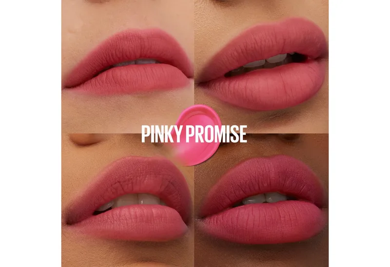 Super Stay Teddy Tint Lippenstift de Maybelline en Rose, 5 ml – photo du produit 4 sur 5