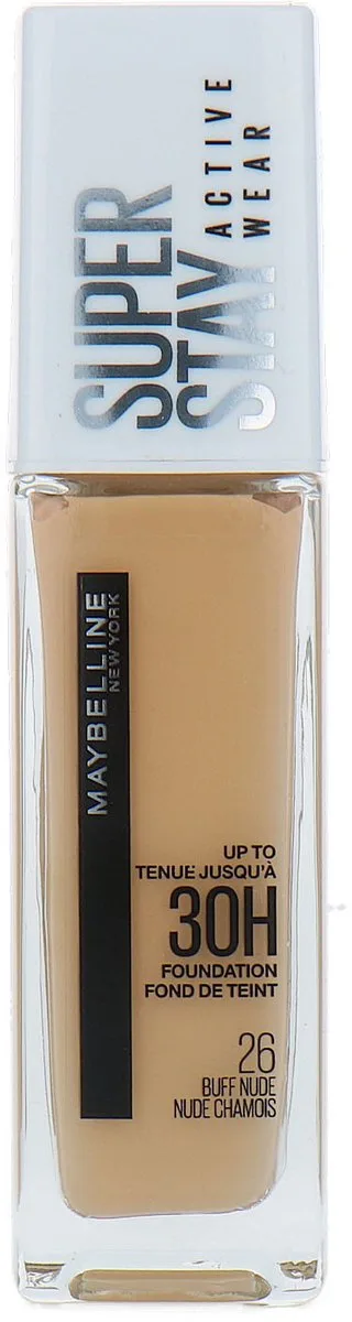 Superstay Active Wear Foundation - 26 by Maybelline in Buff Nude – product photo