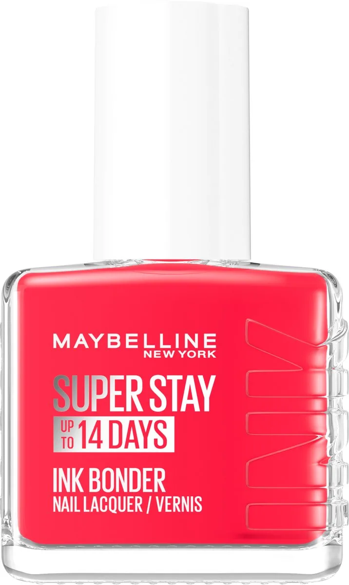 SuperStay Ink Bonder - 490 Hot Salsa - Langhoudende Nagellak - 12.3 ml van Maybelline in 490 Hot Salsa – productfoto
