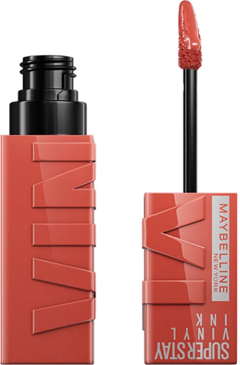 SuperStay Vinyl Ink Lipstick - 125 Keen - Roze - Langhoudende Lippenstift - 4.2 ml van Maybelline in 125 Keen – productfoto
