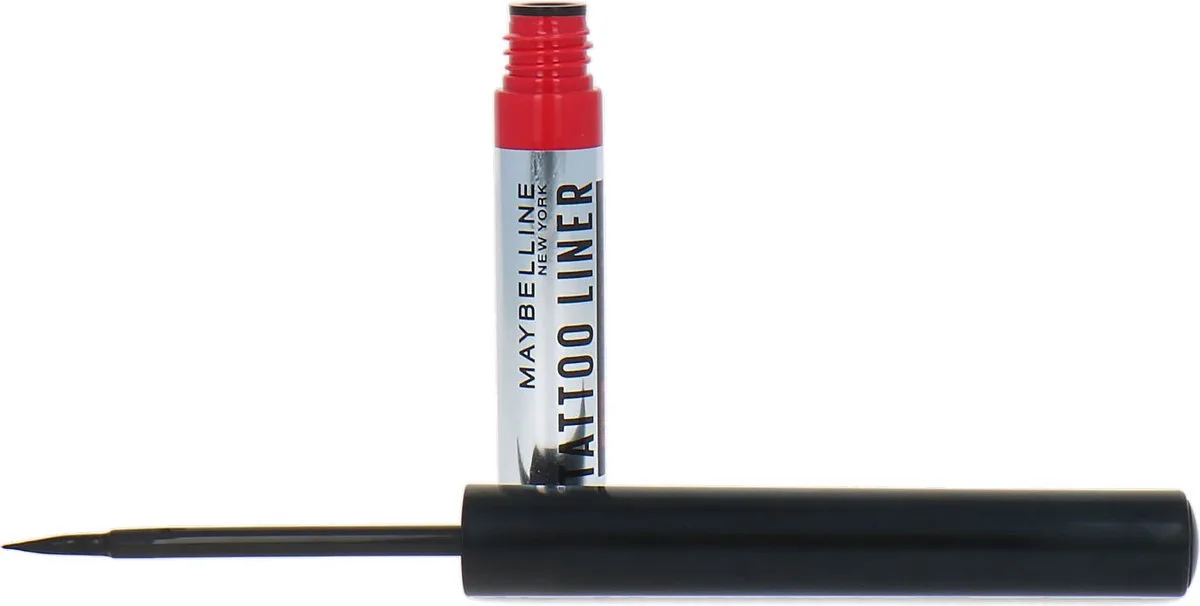 Tattoo Liner 48H Liquid Dip In Eyeliner - Black van Maybelline in Zwart – productfoto