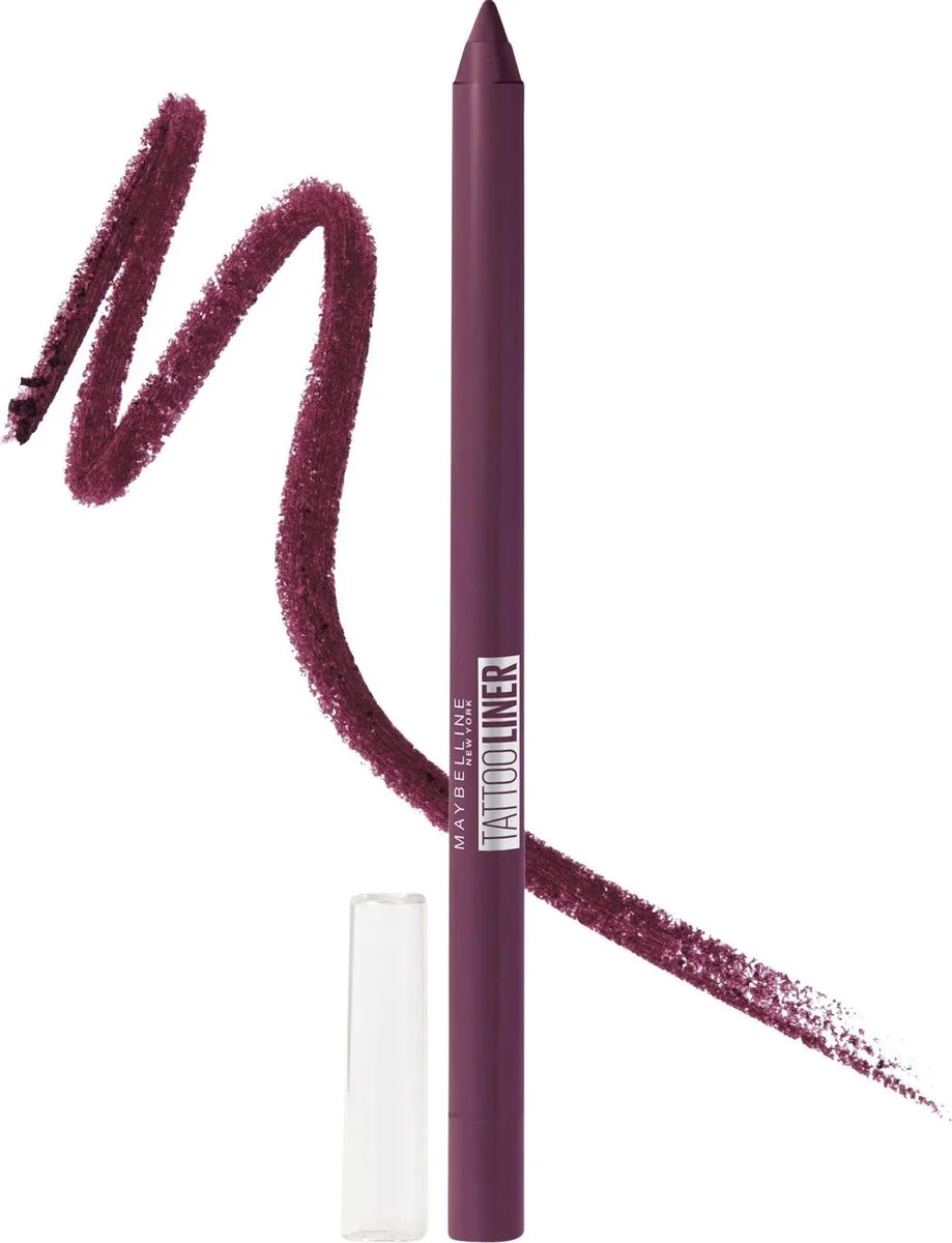 Tattooliner Waterproof Eyeliner - 942 Rich by Maybelline in Berry – product photo