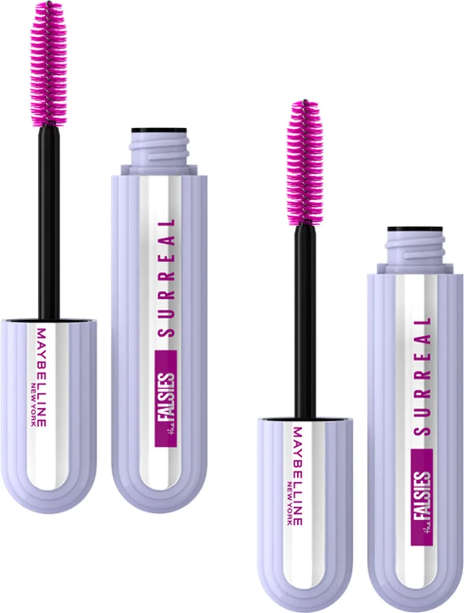 The Falsies Surreal Extensions Mascara - duopack fra Maybelline i Zwart Duo – produktbillede