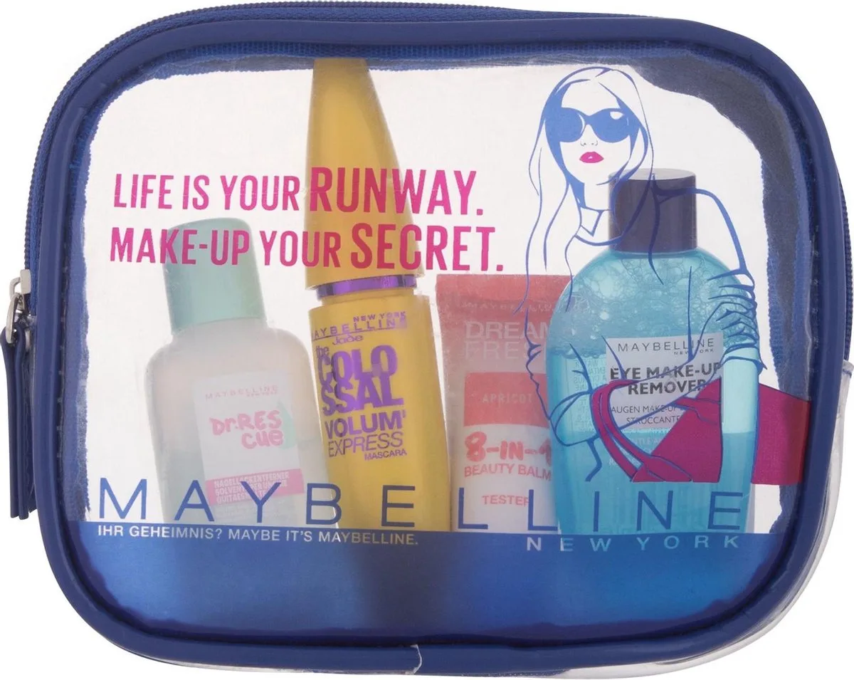 Travel Kit The Colossal Mascara by Maybelline in Glam Black – product photo