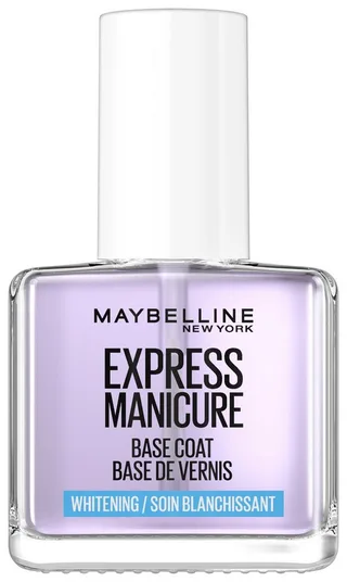 Unterlack EXPRESS MAICURE WHITENING BASE COAT fra Maybelline i Hvid – produktbillede 2 af 3