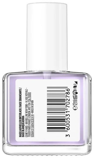 Unterlack EXPRESS MAICURE WHITENING BASE COAT fra Maybelline i Hvid – produktbillede 3 af 3