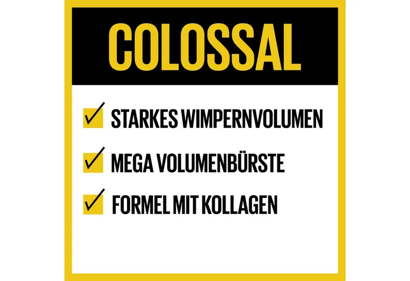 Volum' Express The Colossal Go Extreme Mascara fra Maybelline i Sort, 9.5 ml – produktbillede 3 af 5