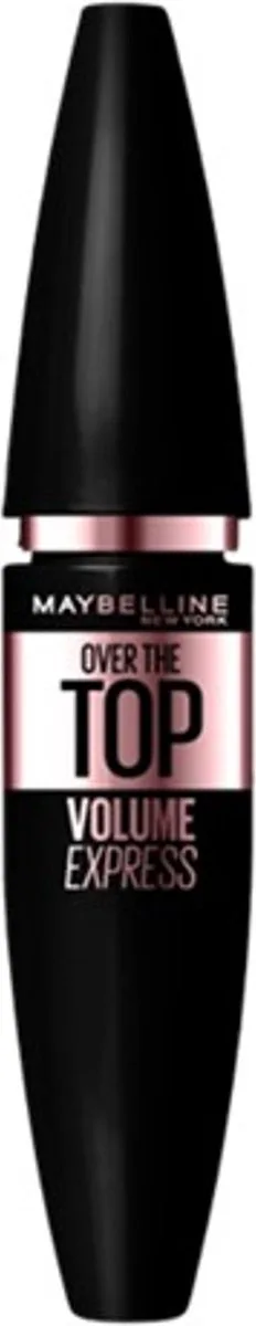Volume Express Over the Top - Black - Intens Volume Mascara - 8,7 ml van Maybelline in Zwart – productfoto