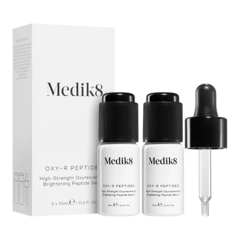 Oxy-R Peptide Hochwirksames Oxyresveratrol-Aufhellendes Peptid-Serum 2 x 10 ml fra Medik8 – produktbillede