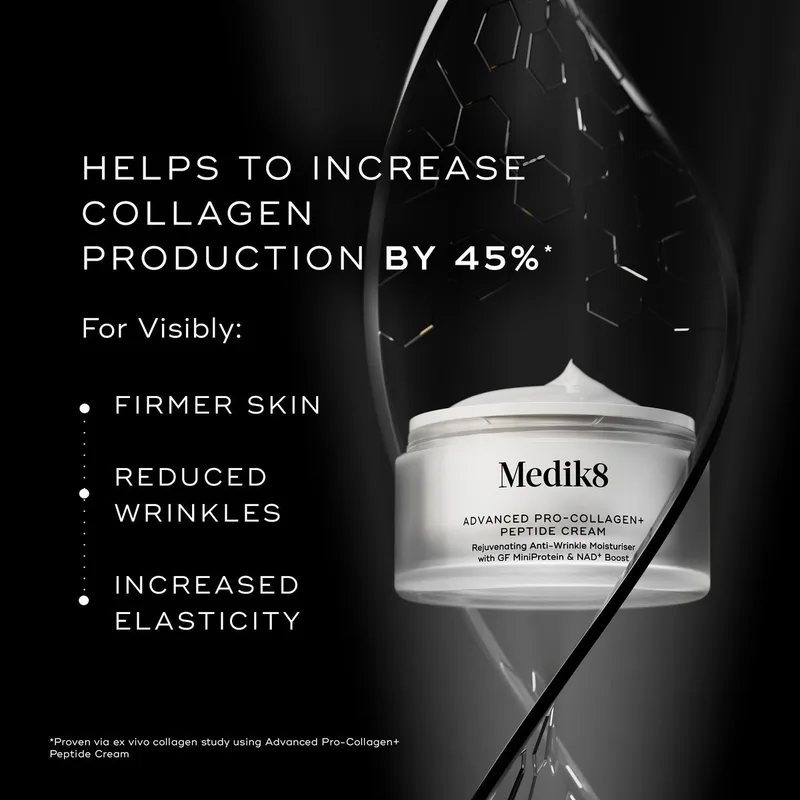 Pro-Collagen Peptide Cream Refill van Medik8 in 50 ml – productfoto