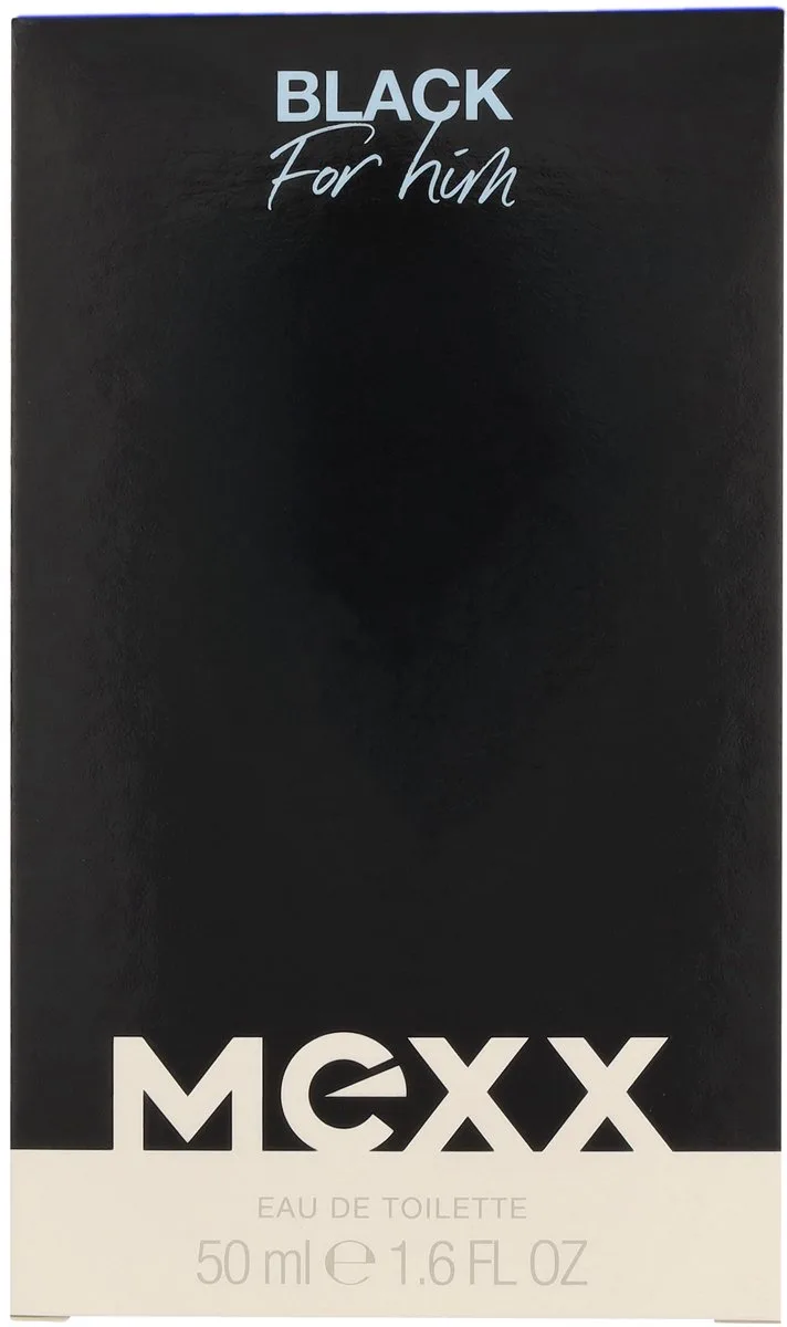 Black for Him Eau de Toilette Spray by Mexx in 50 ml – product photo