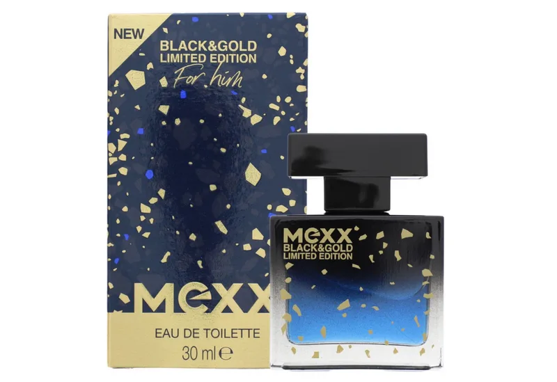 Eau de Toilette Mexx Black & Gold Limited Edition Man Eau de Toilette holzig-fruc de Mexx en 30 ml – photo du produit 1 sur 4
