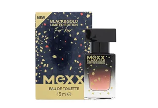 Eau de Toilette Mexx Black & Gold Limited Edition Woman EDT Eau de Toilette sinnlich b von Mexx – Produktfoto 1 von 4