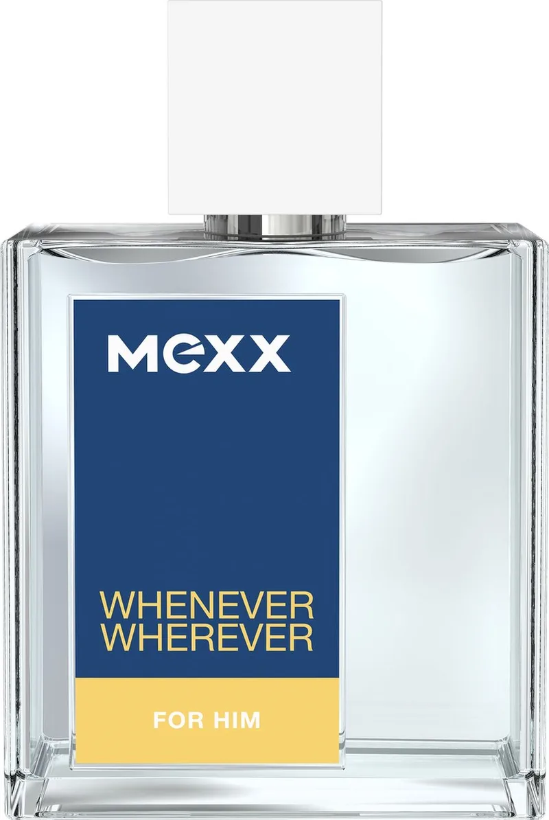 Whenever Wherever Man Eau de Toilette Spray by Mexx in 50 ml – product photo