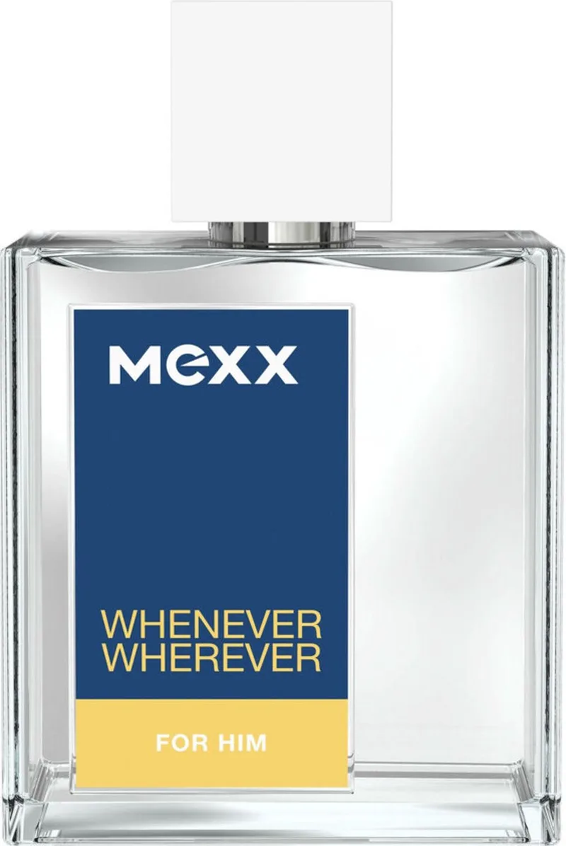 Whenever Wherever Man Eau de Toilette Spray by Mexx in 50 ml – product photo
