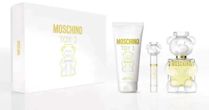 Toy 2 Giftset 210 ml - Edp Spray 100ml/Body Lotion 100ml/Edp Spray 10ml de Moschino – photo du produit