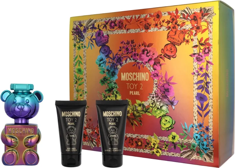 Toy 2 Pearl Giftset 150 ml - Edp Spray 50ml/Bath & Shower Gel 50ml/Body Lotion 50ml fra Moschino – produktbillede