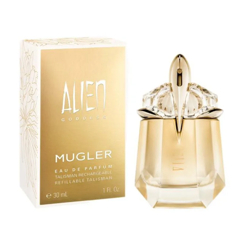 Alien Goddess Eau de Parfum - Bloemig & Amberachtig Parfum - Navulbaar Parfum van Mugler in 30 ml – productfoto 2 van 2