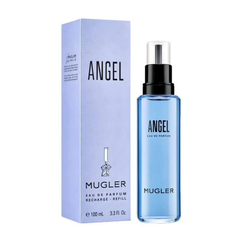 Angel Eau de Parfum - Amberachtig, Vanille, Patchouli Parfum – Navulbare Parfum voor dames -Navulling fra Mugler i 100 ml – produktbillede 2 af 2